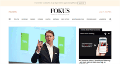 Desktop Screenshot of fokus.se